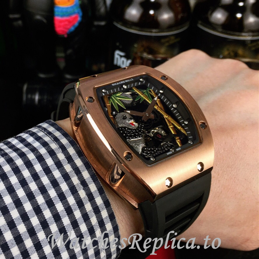 Richard Mille Replica RM26-01 Rubber strap 50MM - WatchesReplica.is