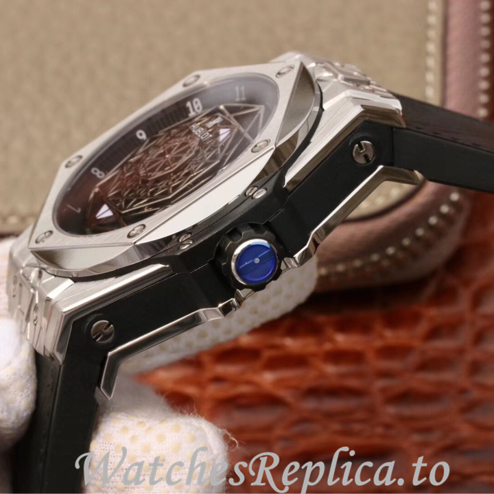 Hublot Replica 415.NX.1112.VR.MXM16 Rubber strap 45MM - WatchesReplica.is