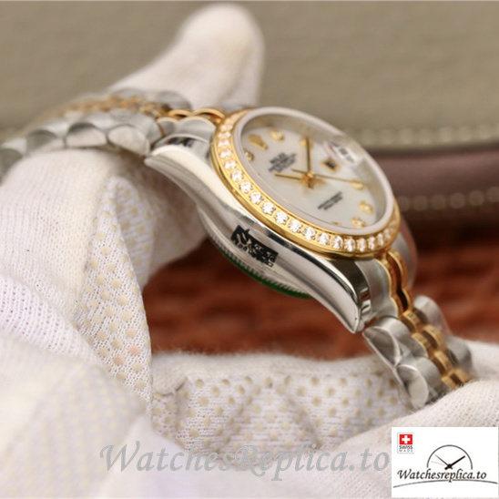 Swiss Rolex Datejust 279383RBR Stainless steel strap 28MM - WatchesReplica.is