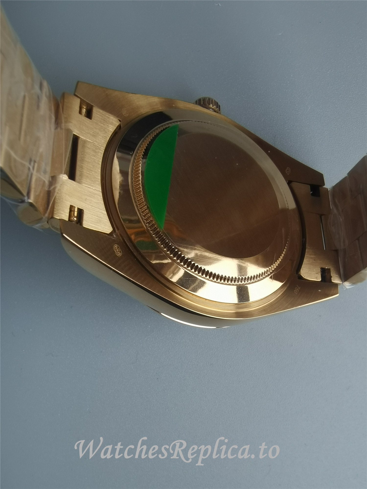 Swiss Rolex Day Date Replica 228238 Yellow Gold Bezel 40MM - WatchesReplica.is