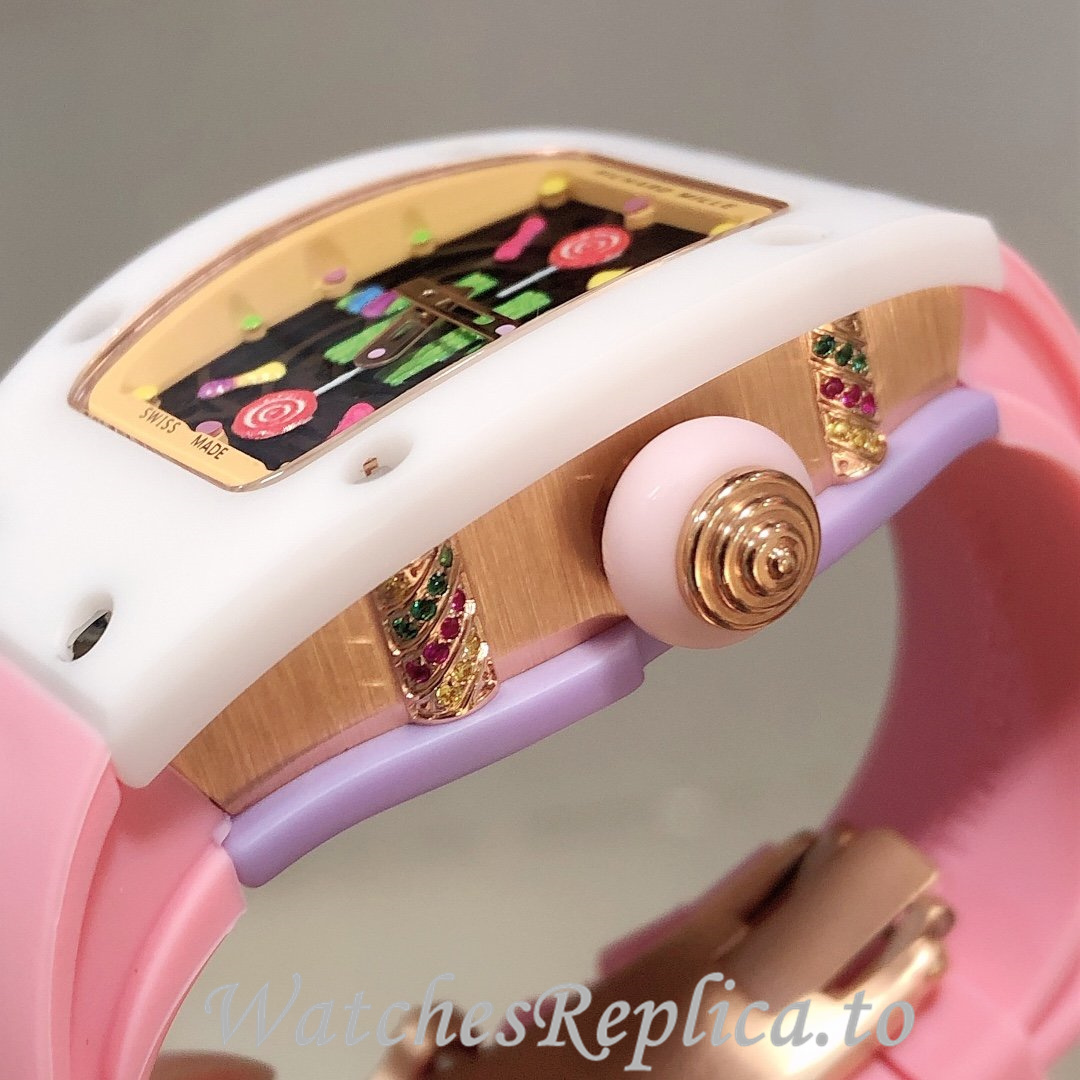 Richard Mille Replica RM37-01 Rubber strap 52.65x34.40MM - WatchesReplica.is