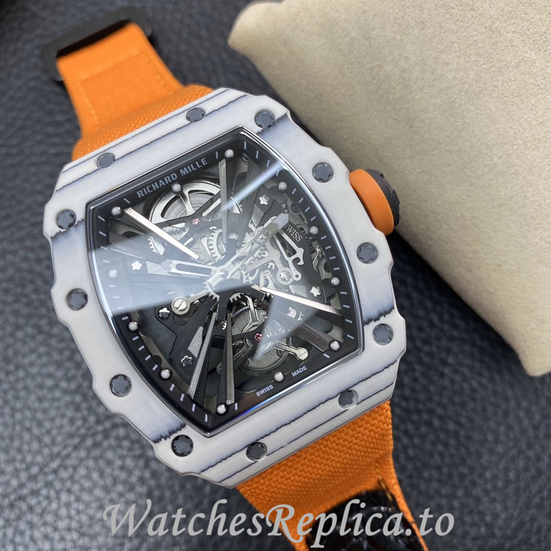 Richard Mille Replica RM12-01 Canvas strap 50MM - WatchesReplica.is