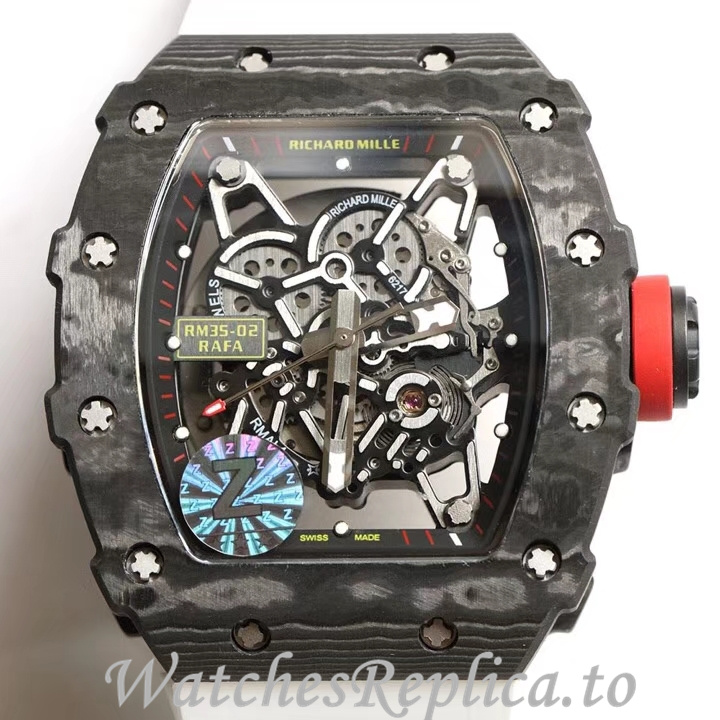 Richard Mille Replica RM35-02 Rubber strap 50MM - WatchesReplica.is