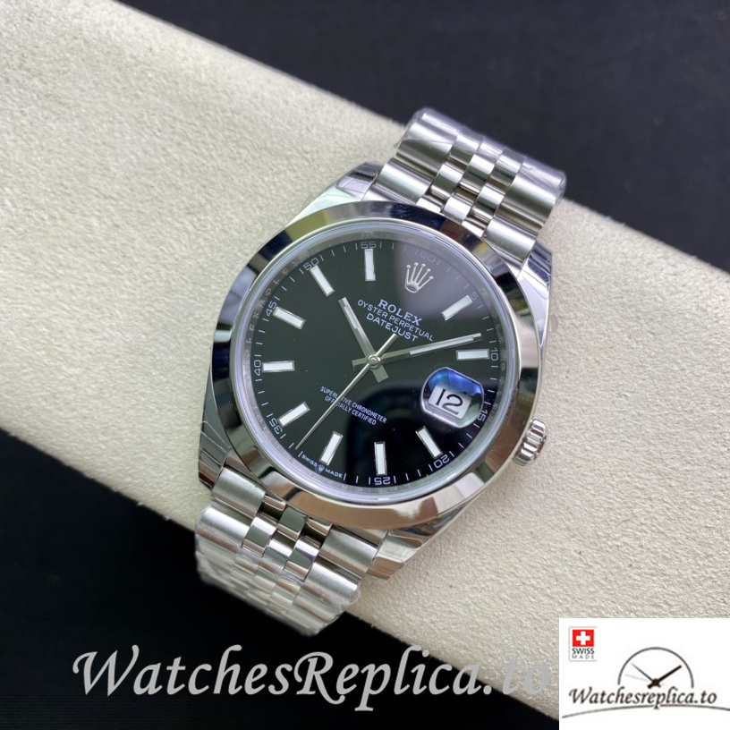 Swiss Rolex Datejust Replica 126331 Stainless steel strap 41MM - WatchesReplica.is