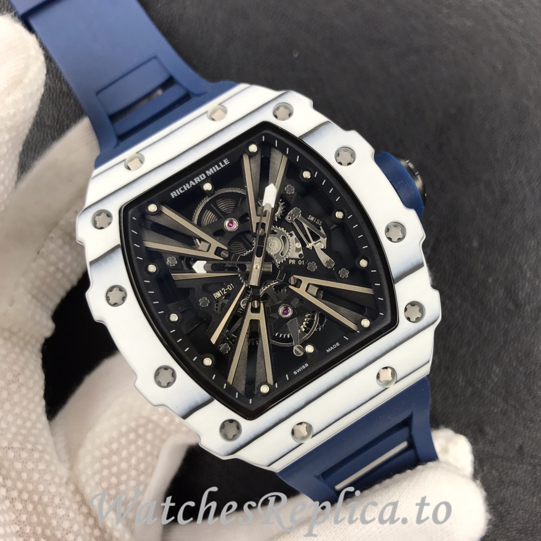 Richard Mille Replica RM12-01 Rubber strap 50MM - WatchesReplica.is
