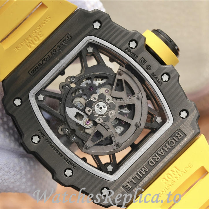 Richard Mille Replica RM035-02 Rubber strap 50MM - WatchesReplica.is