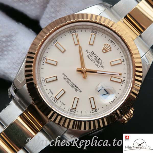 Swiss Rolex Datejust 126333 Stainless steel strap 41MM - WatchesReplica.is