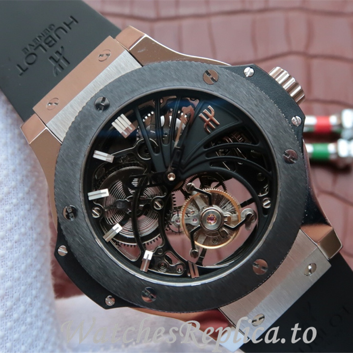Hublot Replica Big Bang Rubber strap 44MM - WatchesReplica.is