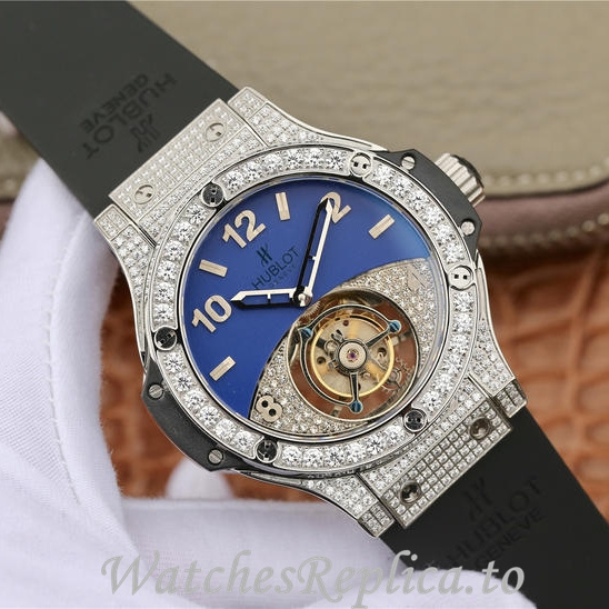 Hublot Replica Big Bang Rubber strap 44MM - WatchesReplica.is