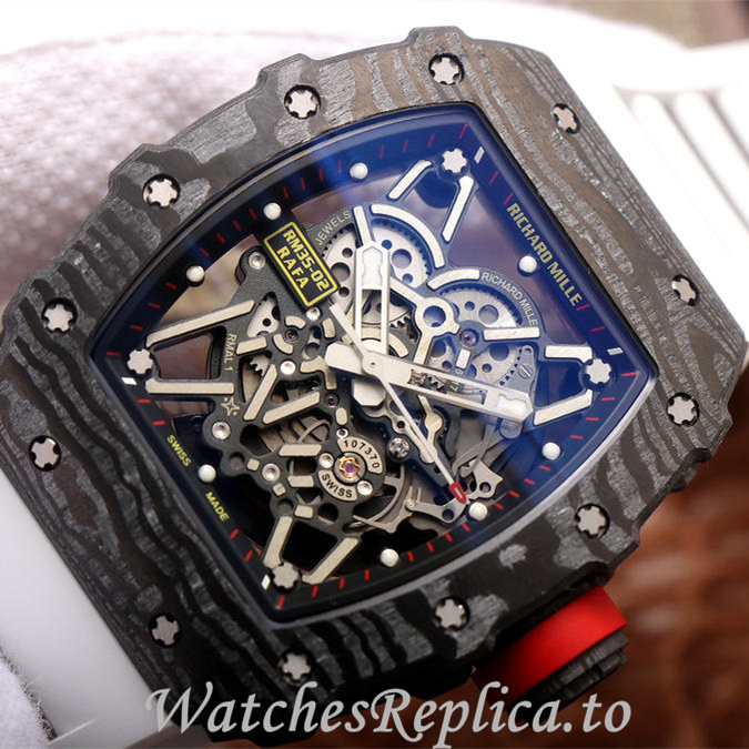 Richard Mille Replica RM35-02 Rubber strap 50MM - WatchesReplica.is