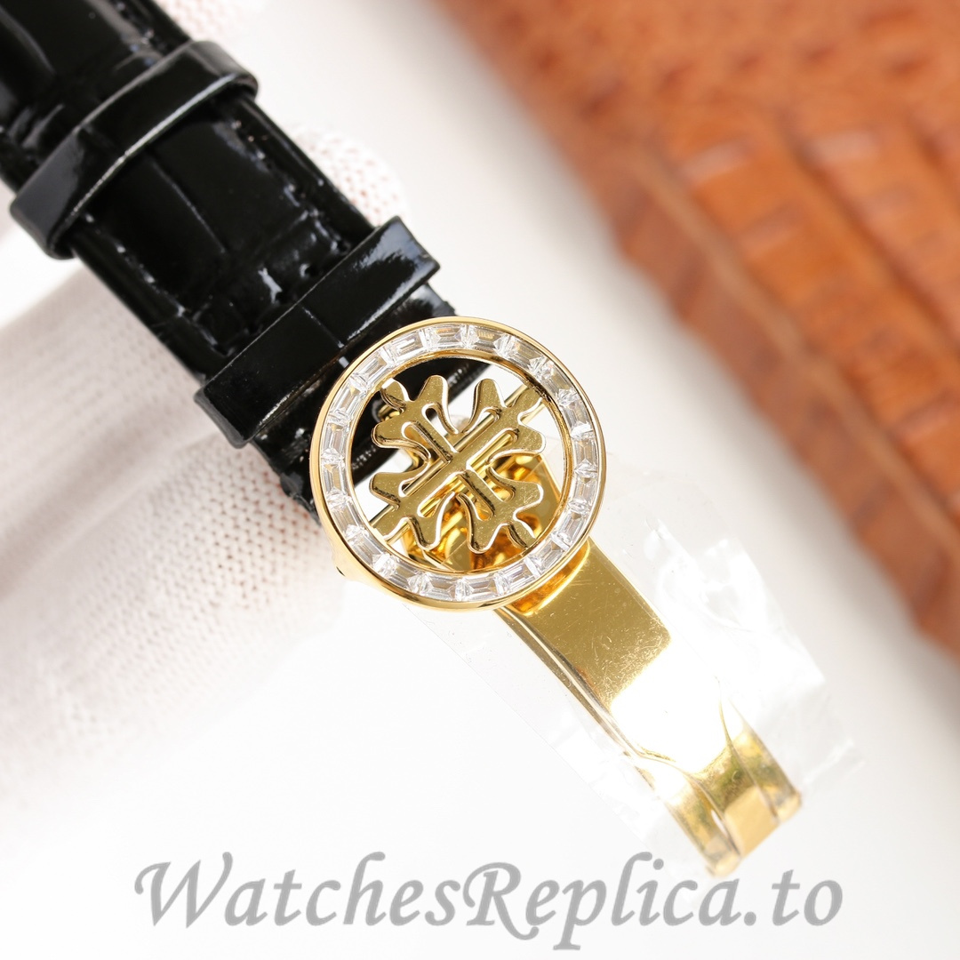 Patek Philippe Replica Complications 5073P Leather strap 42MM - WatchesReplica.is