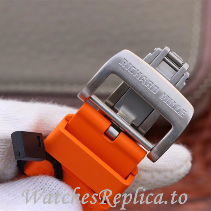 Richard Mille Replica RM055 Rubber strap 50MM - WatchesReplica.is