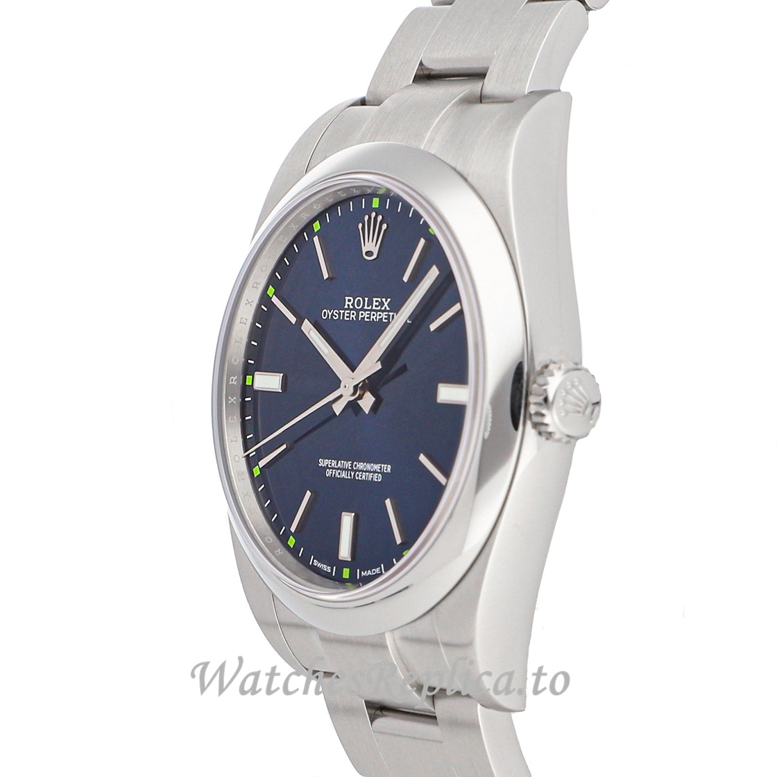 Replica Rolex Oyster Perpetual 114300 0003 39MM Mens Watch - WatchesReplica.is