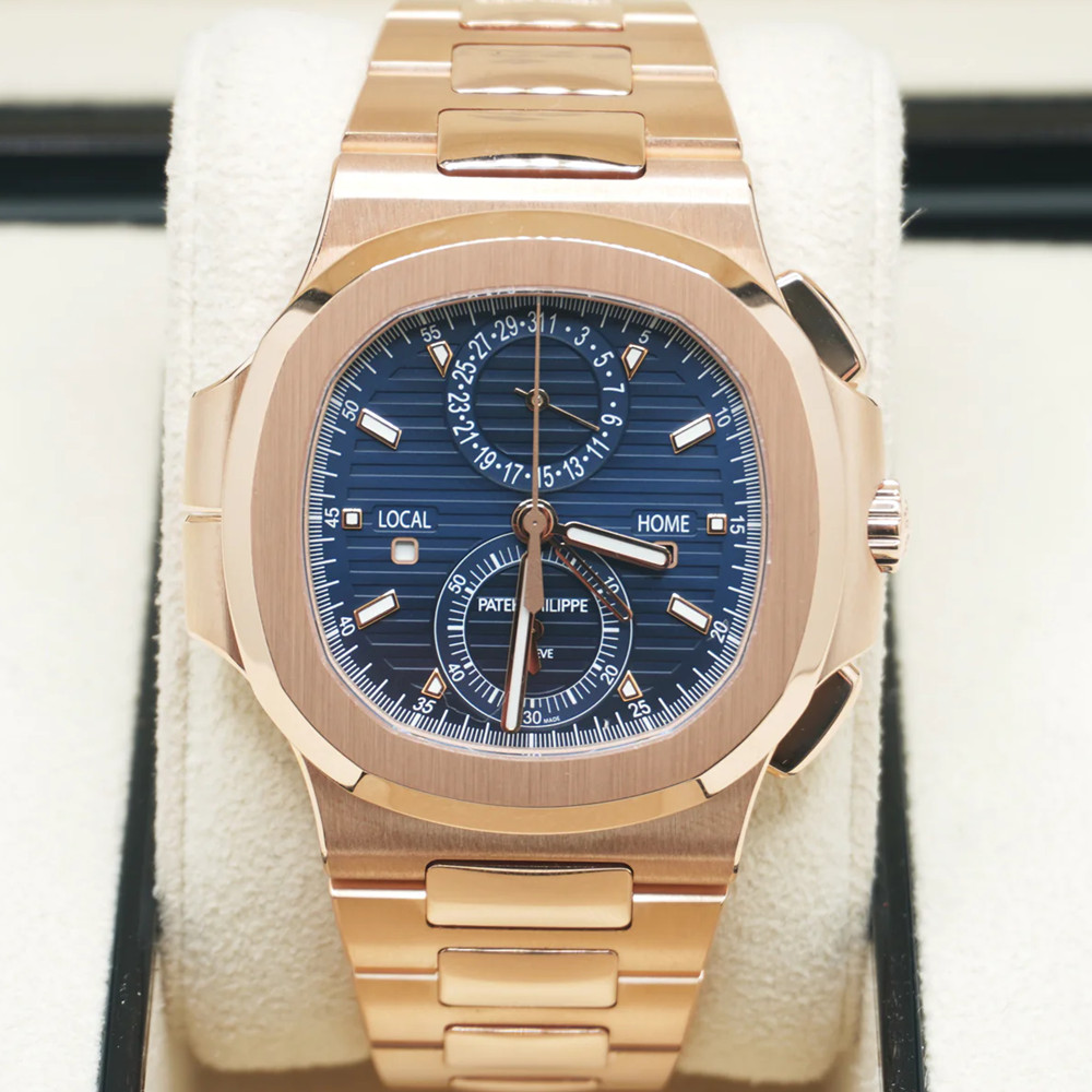 Patek Philippe Nautilus Blue Dial 5990-1R-001 40.5mm - WatchesReplica.is