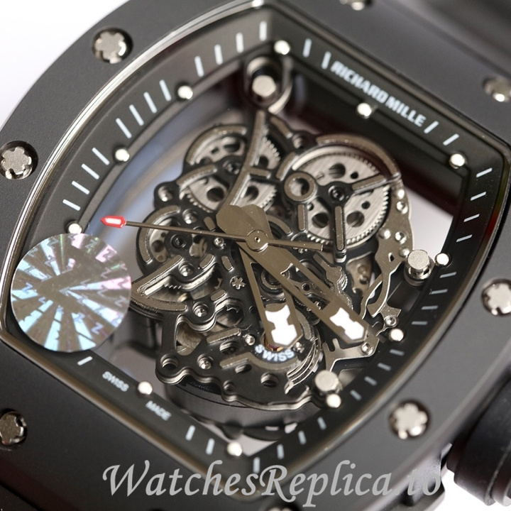 Richard Mille Replica RM055 Rubber strap 50MM - WatchesReplica.is