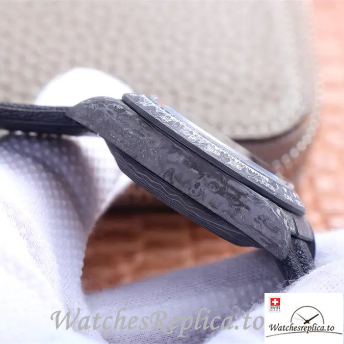 Swiss Rolex Daytona Replica Leather strap 40MM - WatchesReplica.is