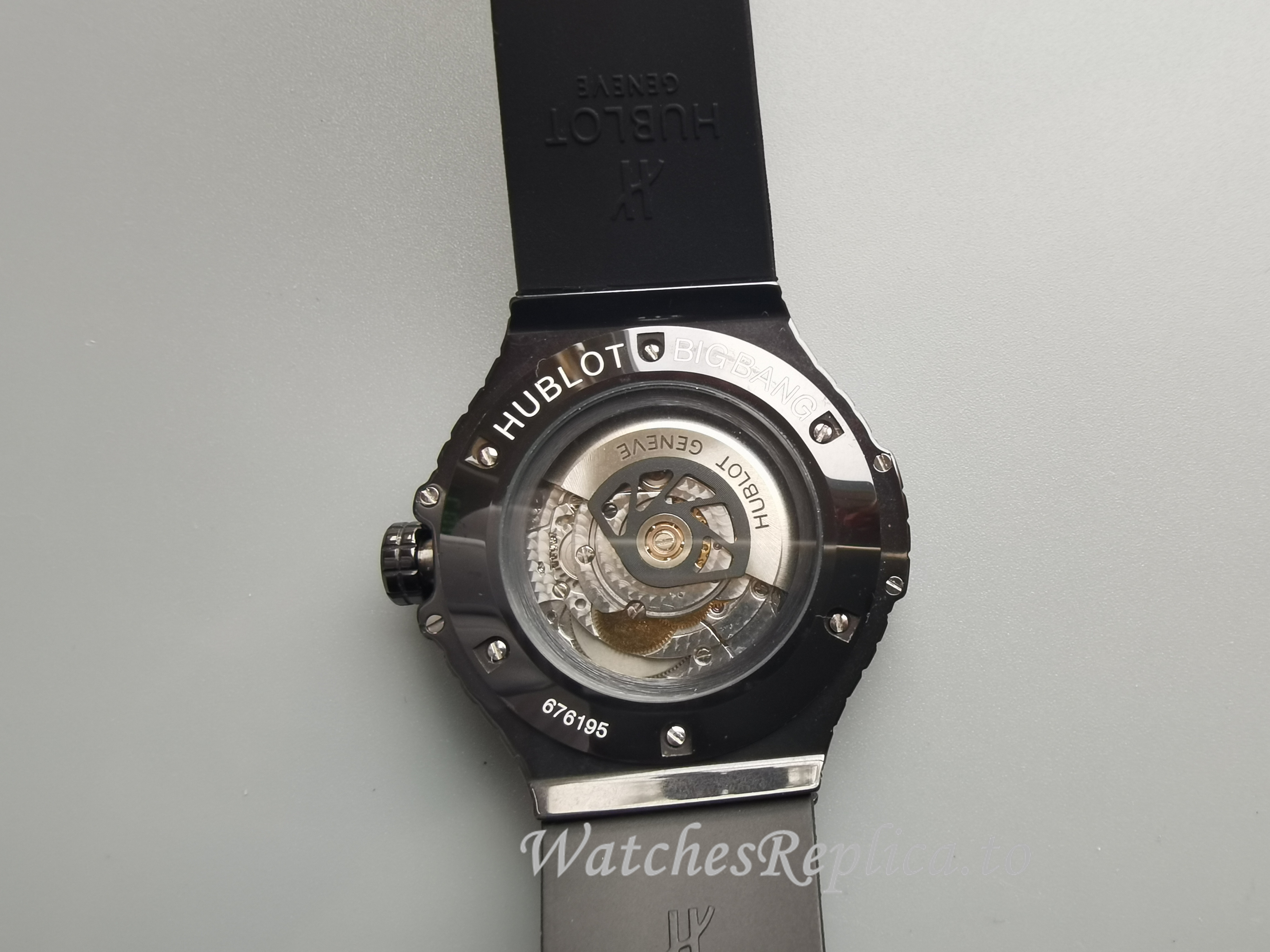 Hublot 41mm Black Ceramic Dial 346.CX.1800.BR 41 MM - WatchesReplica.is