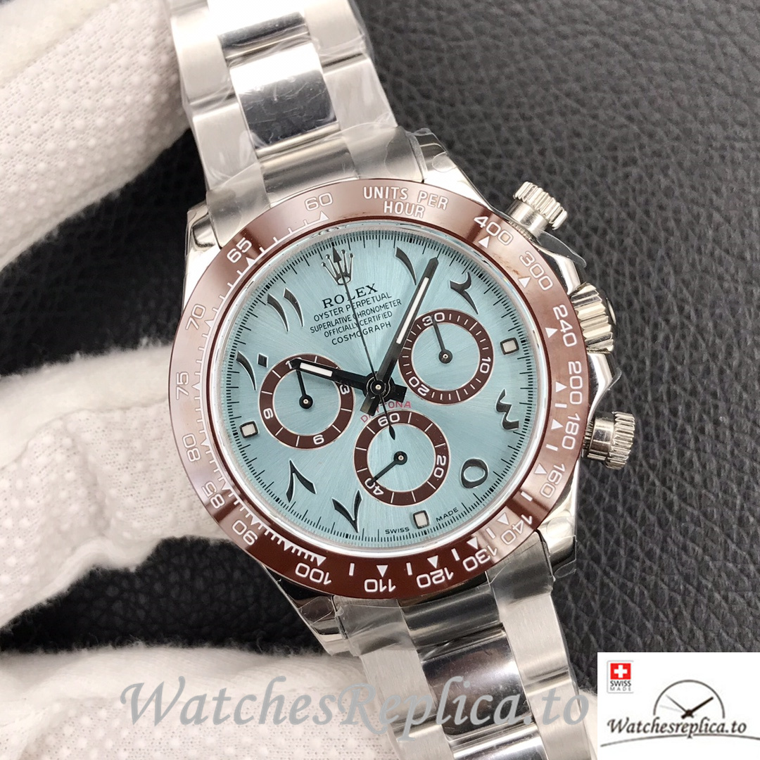 Swiss Rolex Daytona Replica 116506 Stainless steel strap 40MM - WatchesReplica.is