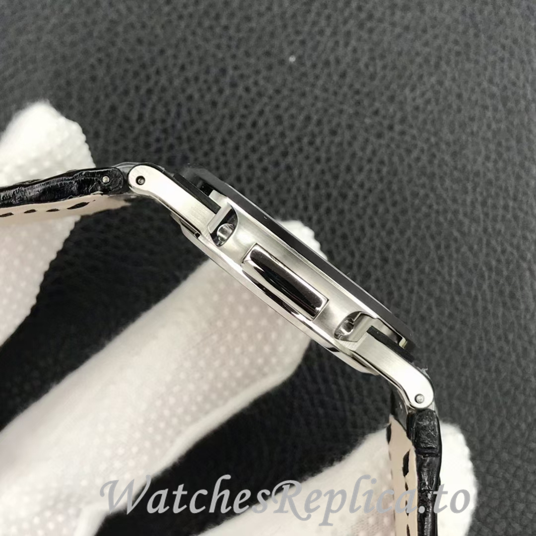 Patek Philippe Replica Nautilus 5711 Leather strap 40MM - WatchesReplica.is