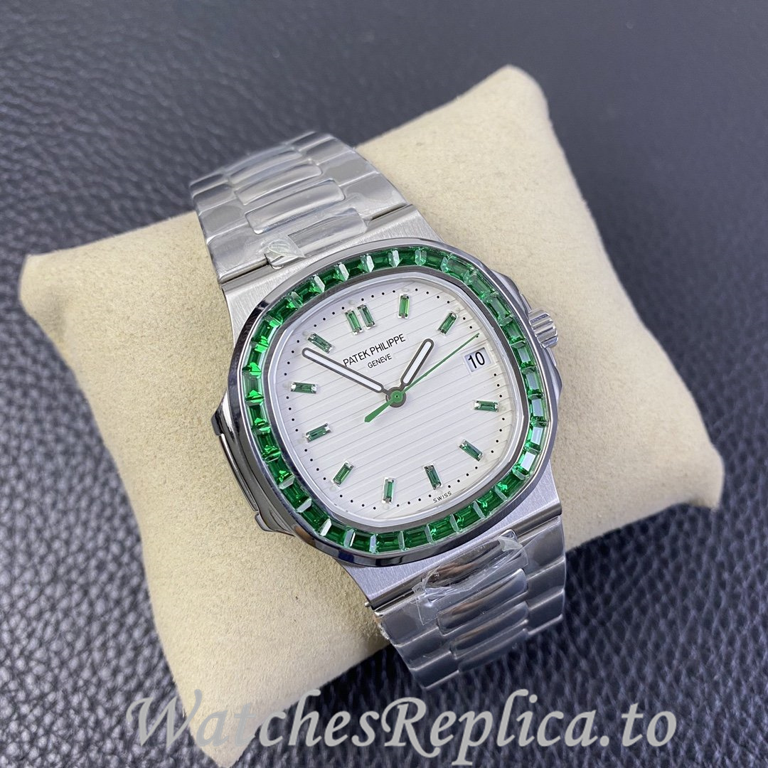 Patek Philippe Replica Nautilus 5711 Stainless steel strap 40MM - WatchesReplica.is