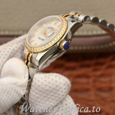 Swiss Rolex Datejust Replica 279383 Stainless steel strap 28MM - WatchesReplica.is