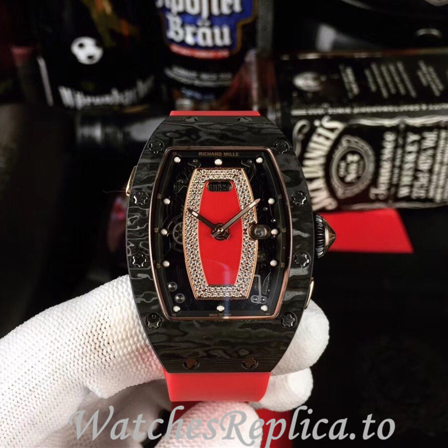 Richard Mille Replica RM037 Rubber strap 45MM - WatchesReplica.is
