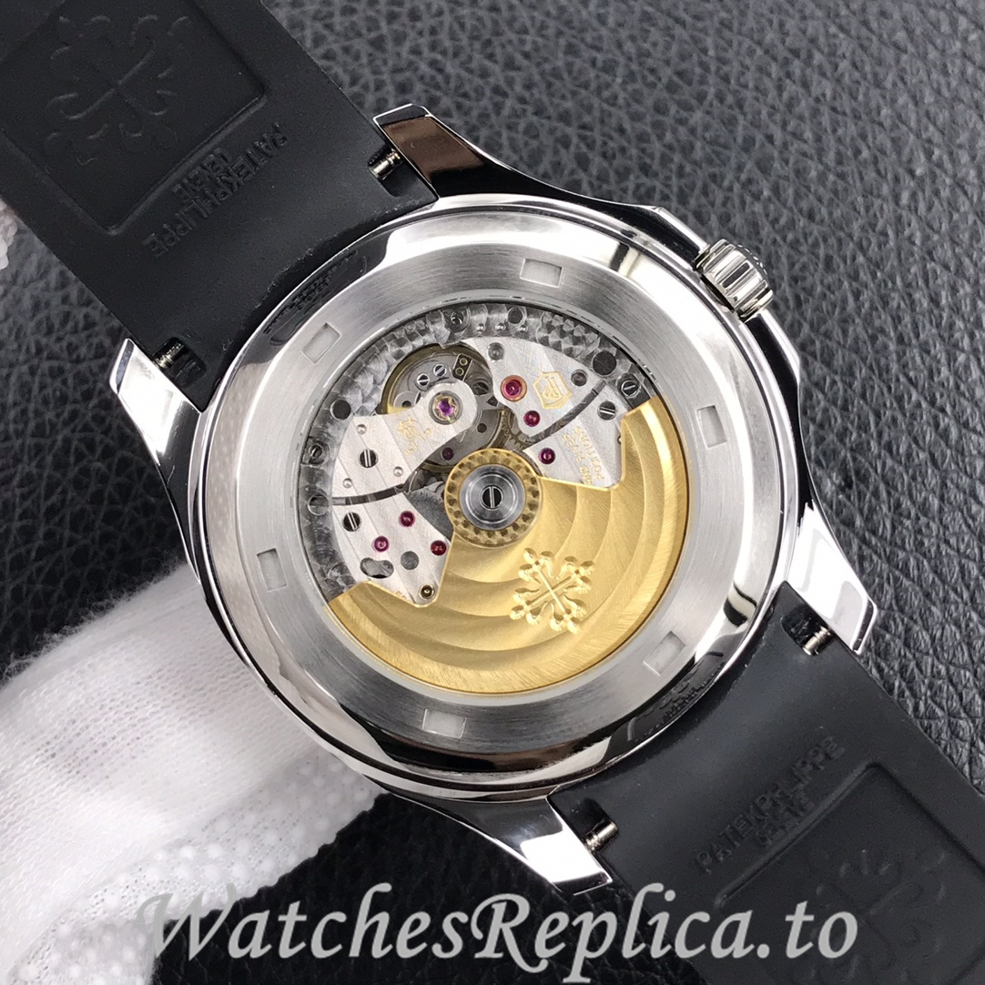 Patek Philippe Replica Aquanaut 5167 Rubber strap 40MM - WatchesReplica.is