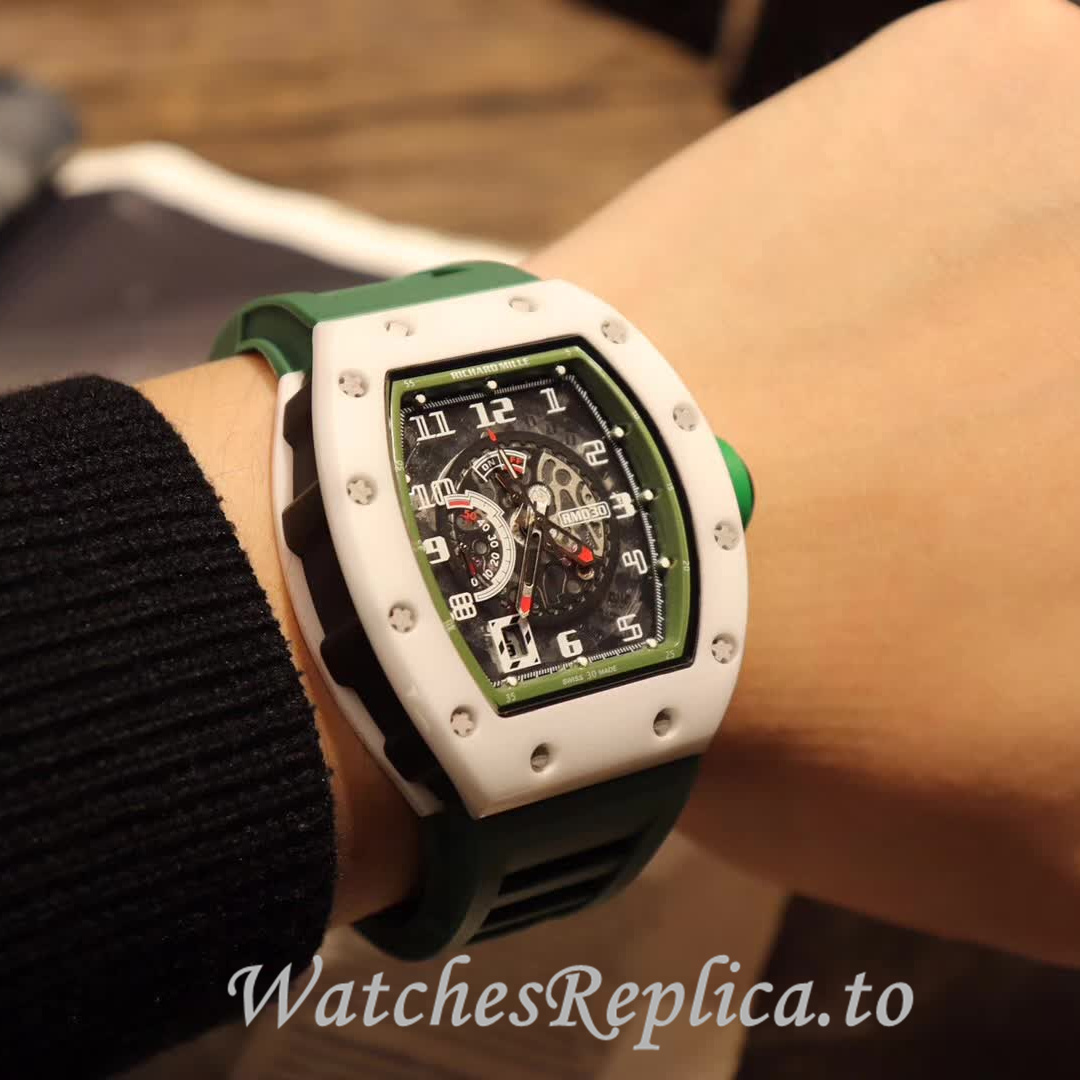 Richard Mille Replica RM030 Rubber strap 50MM - WatchesReplica.is