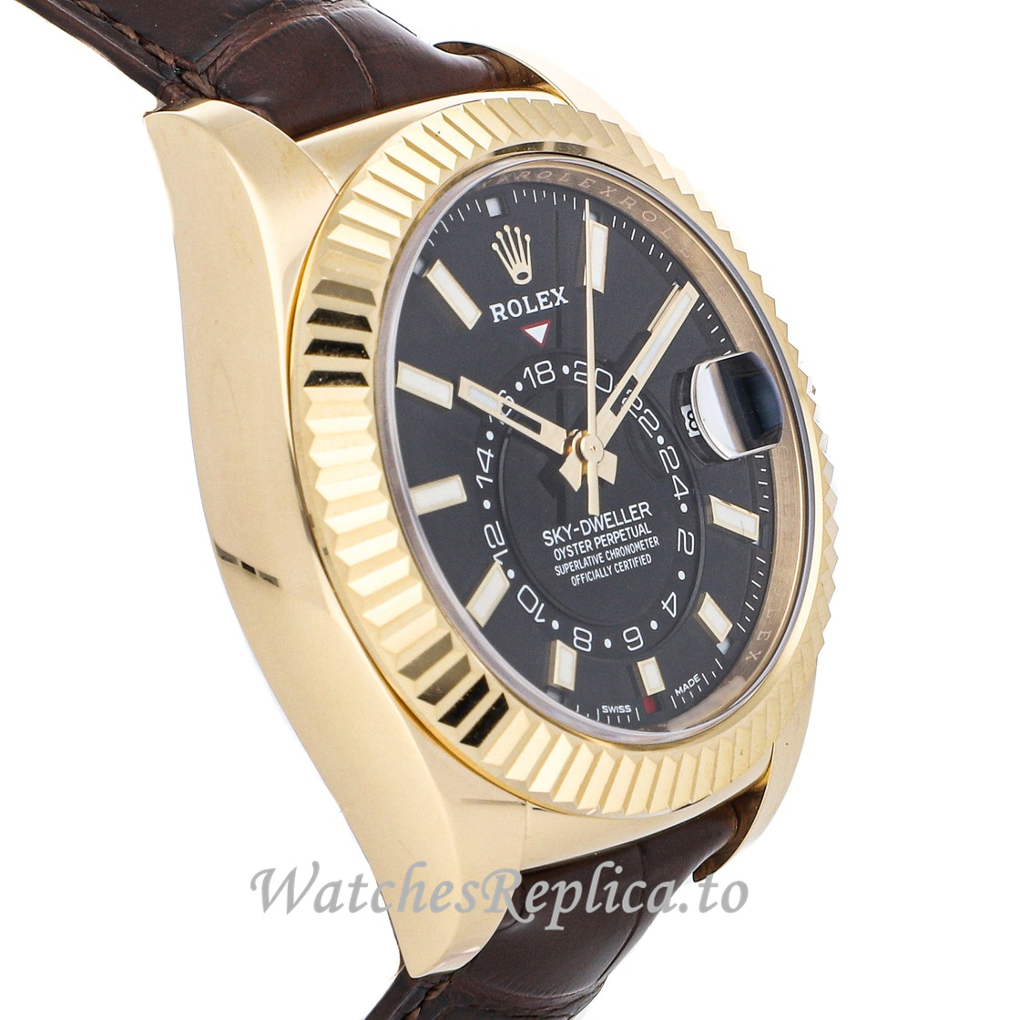Replica Rolex Sky Dweller 326138 0008 42MM - WatchesReplica.is