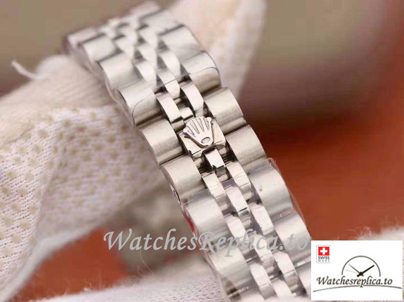 Swiss Rolex Datejust Replica 19969 White Dial 28MM - WatchesReplica.is