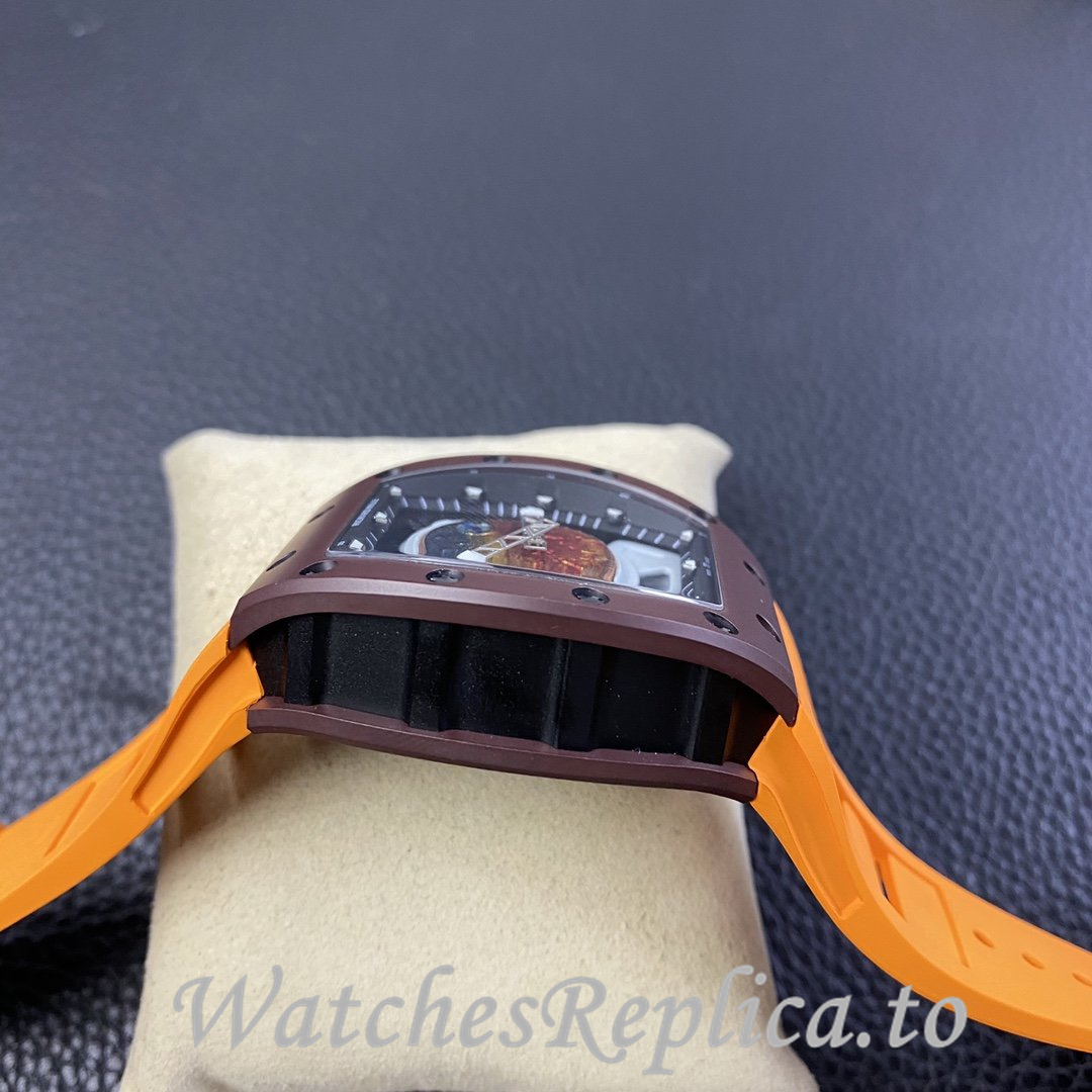 Richard Mille Replica RM52-05 Rubber strap 50MM - WatchesReplica.is