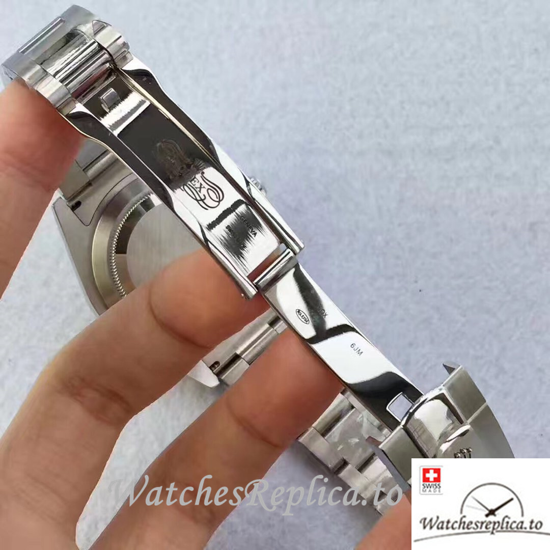 Swiss Rolex Datejust Replica 116300 Stainless steel strap 41MM - WatchesReplica.is