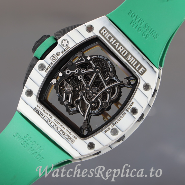 Richard Mille Replica RM61-01 Rubber strap 51MM - WatchesReplica.is
