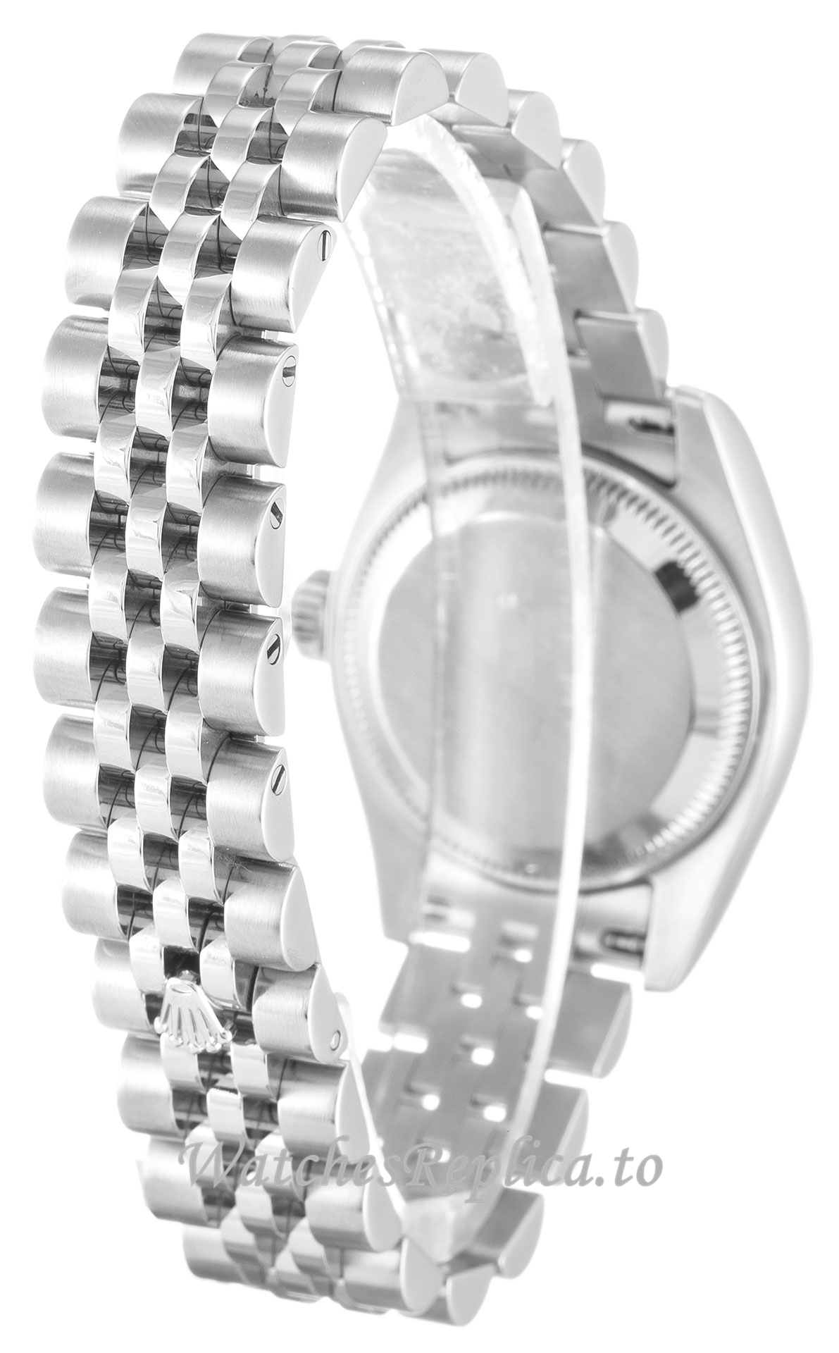 Rolex Datejust Lady Silver Diamond Dial 179174 26MM - WatchesReplica.is