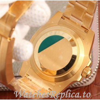 Swiss Rolex Submariner Replica 126618LN Yellow Gold strap 40MM - WatchesReplica.is