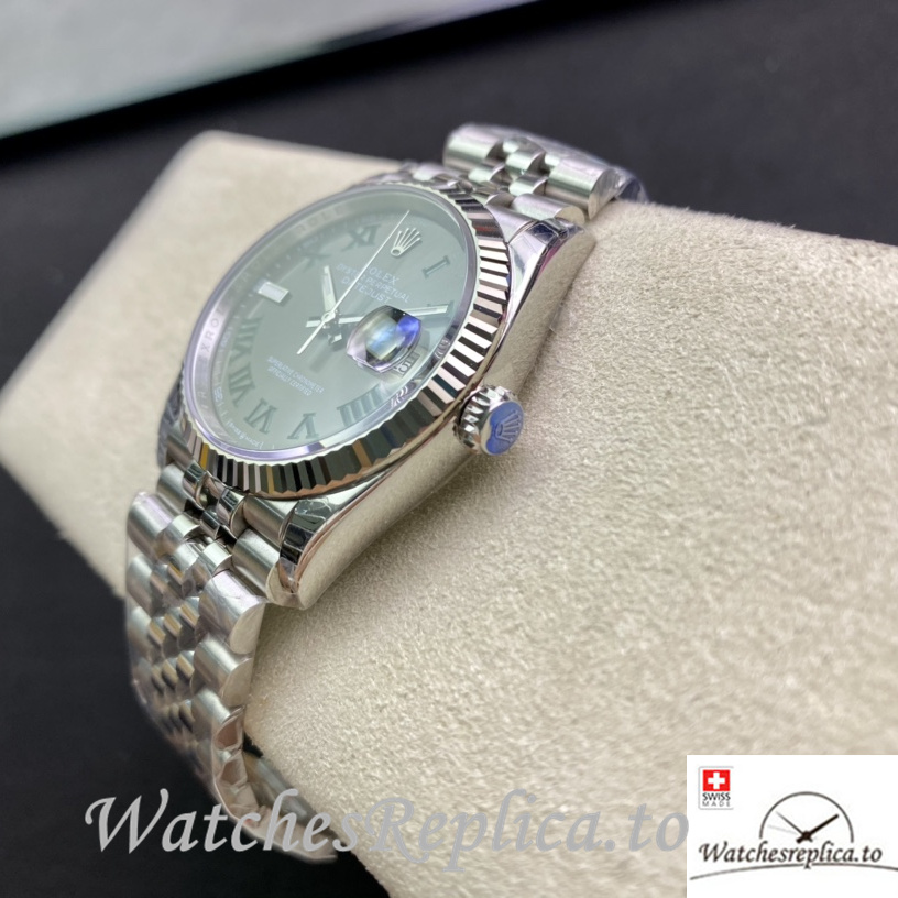Swiss Rolex Datejust 126233 Replica Stainless steel strap 36MM - WatchesReplica.is