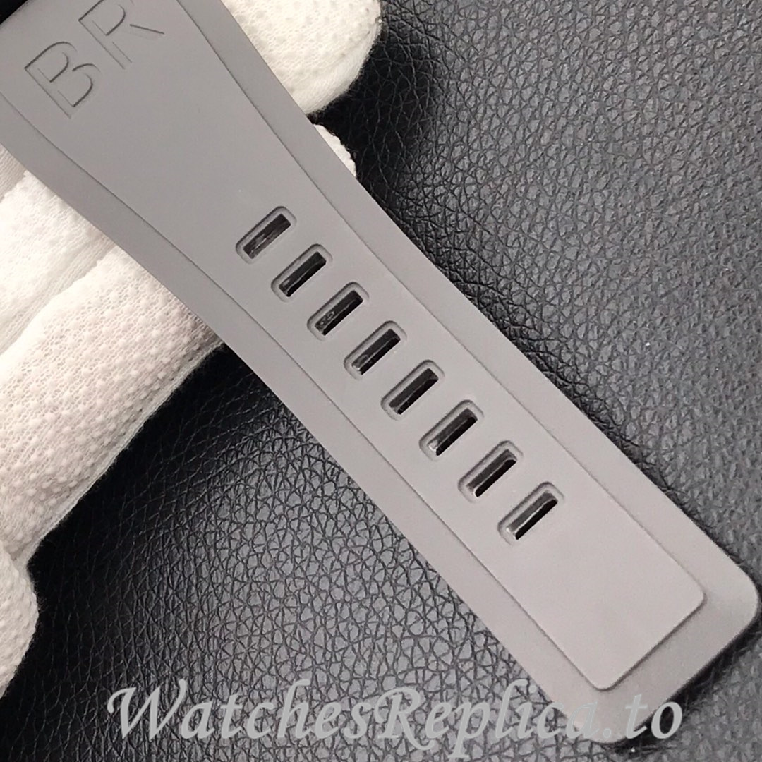 Bell Ross Replica BR 03 BR03-92 Rubber strap 42MM - WatchesReplica.is