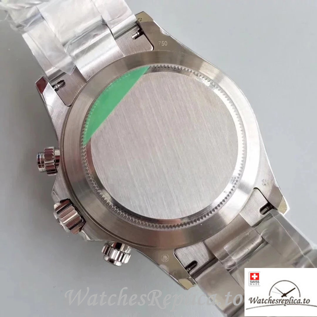 Swiss Rolex Daytona Replica 116519LN-0024 Stainless steel strap 40MM - WatchesReplica.is