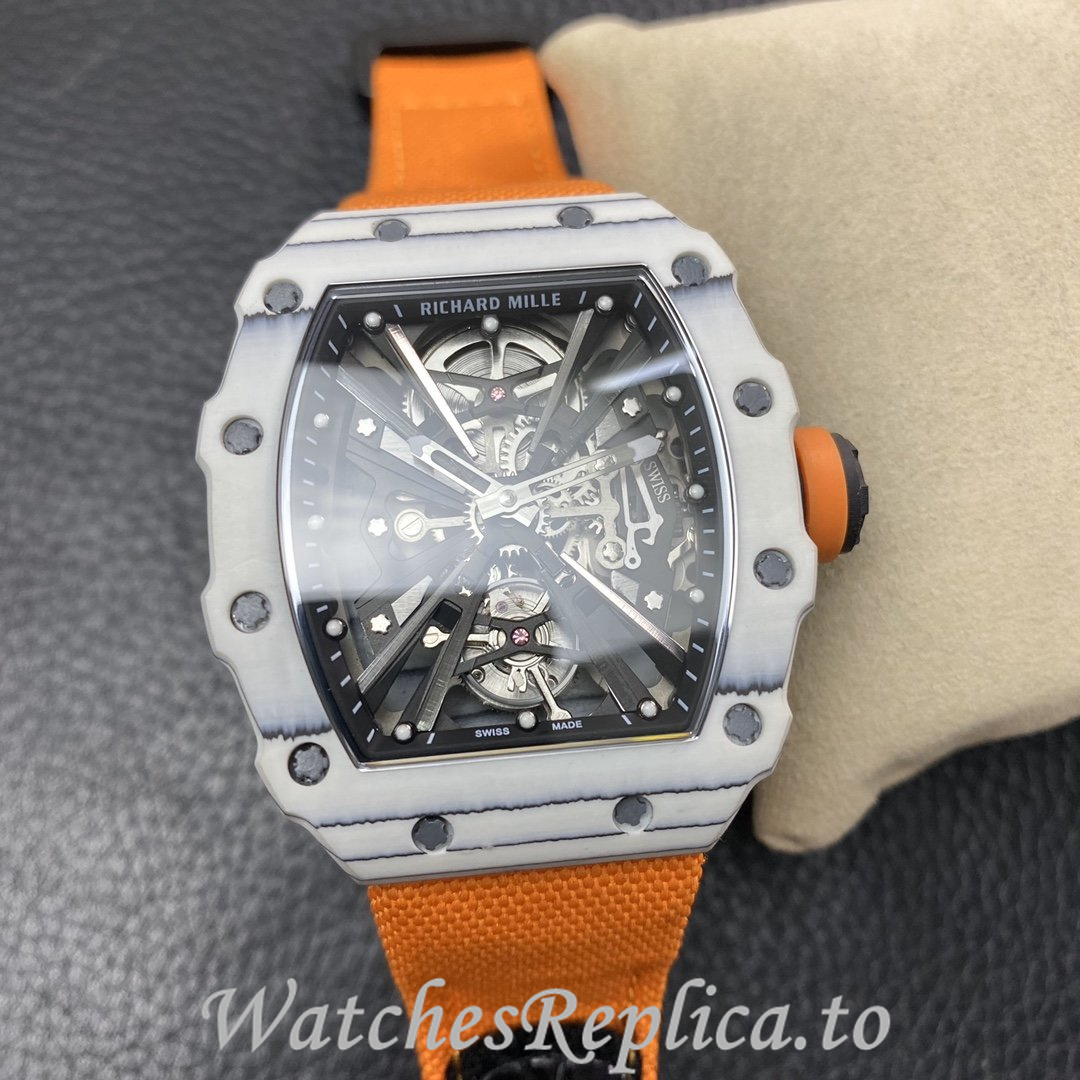 Richard Mille Replica RM12-01 Canvas strap 50MM - WatchesReplica.is