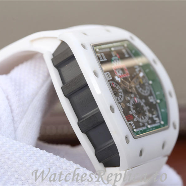 Richard Mille Replica RM011 Rubber strap 50MM - WatchesReplica.is