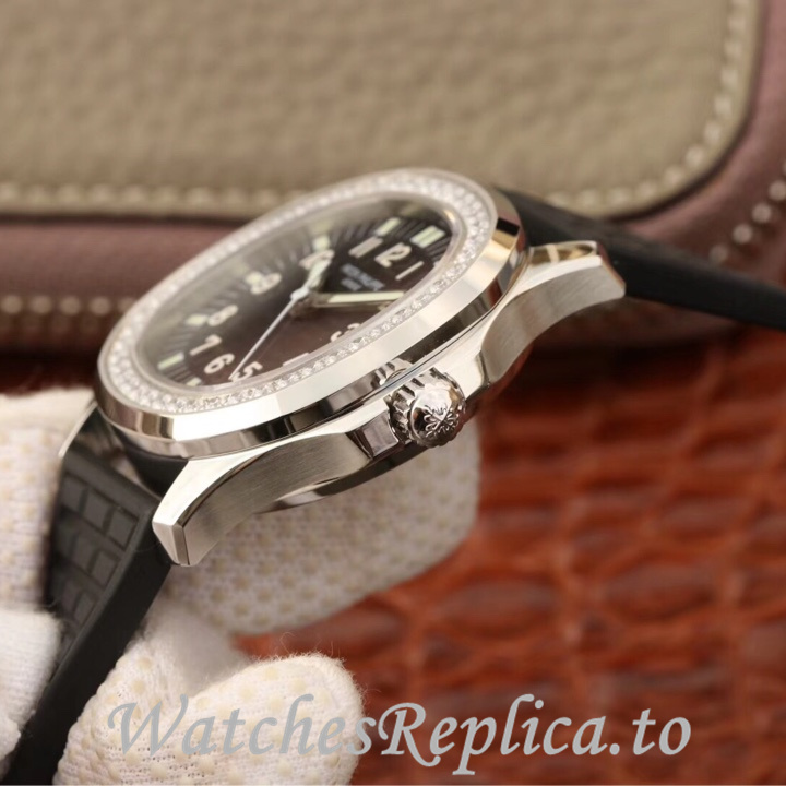 Patek Philippe Replica Aquanaut 5068 Rubber strap 35.6MM - WatchesReplica.is