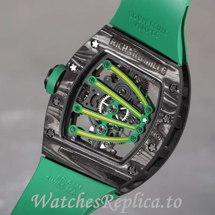 Richard Mille Replica RM59-01 Rubber strap 51MM - WatchesReplica.is