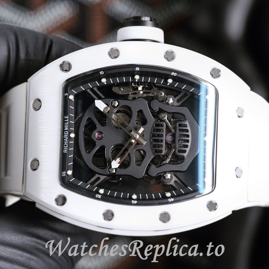 Richard Mille Replica RM052 Rubber strap 50MM - WatchesReplica.is
