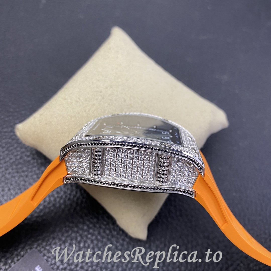 Richard Mille Replica RM010 Rubber strap 48MM - WatchesReplica.is