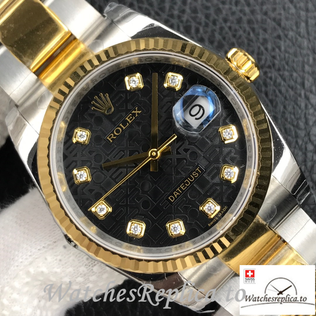 Swiss Rolex Datejust 126334 Replica Stainless steel strap 41MM - WatchesReplica.is