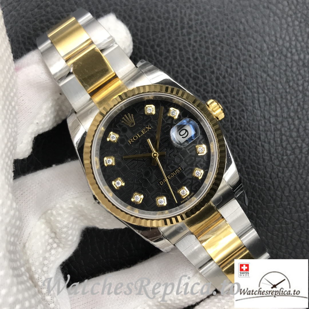 Swiss Rolex Datejust 126334 Replica Stainless steel strap 41MM - WatchesReplica.is