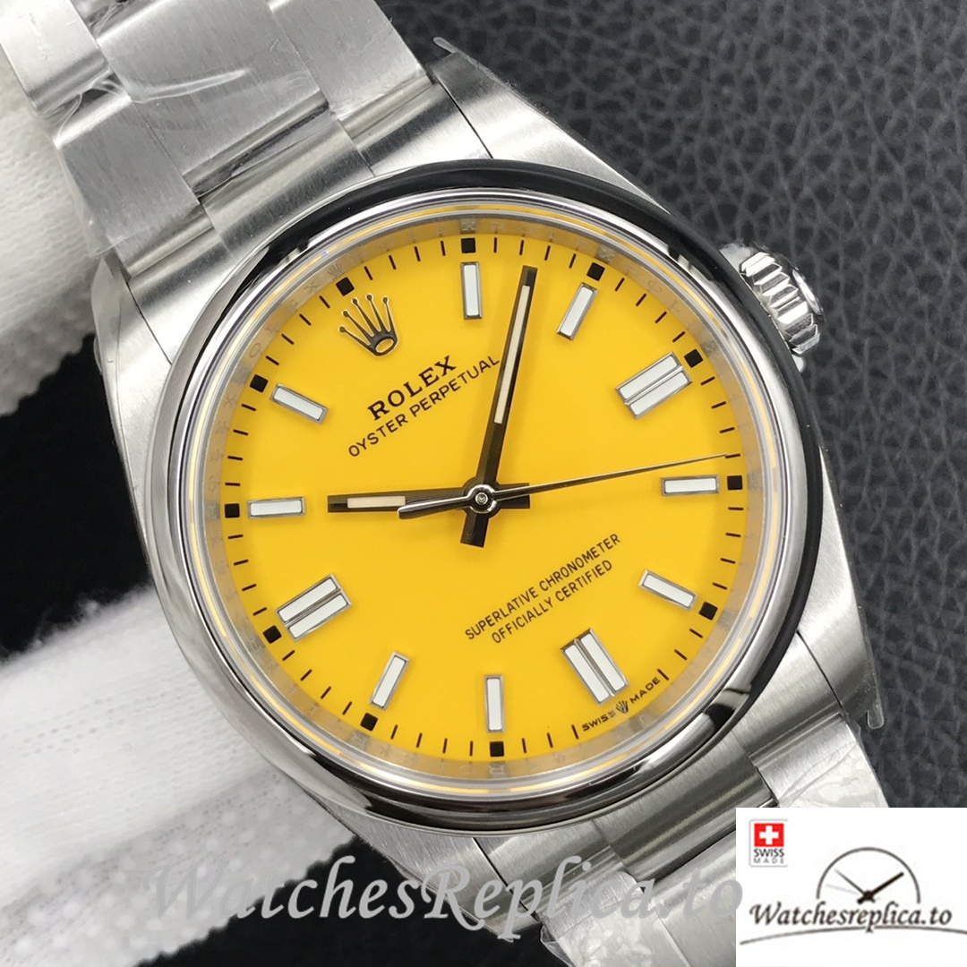Swiss Rolex Oyster Perpetual Replica 126000 Stainless steel strap 36MM - WatchesReplica.is