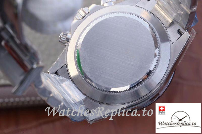 Swiss Rolex Daytona Cosmograph Replica 116520 002 Silver Strap 40MM - WatchesReplica.is
