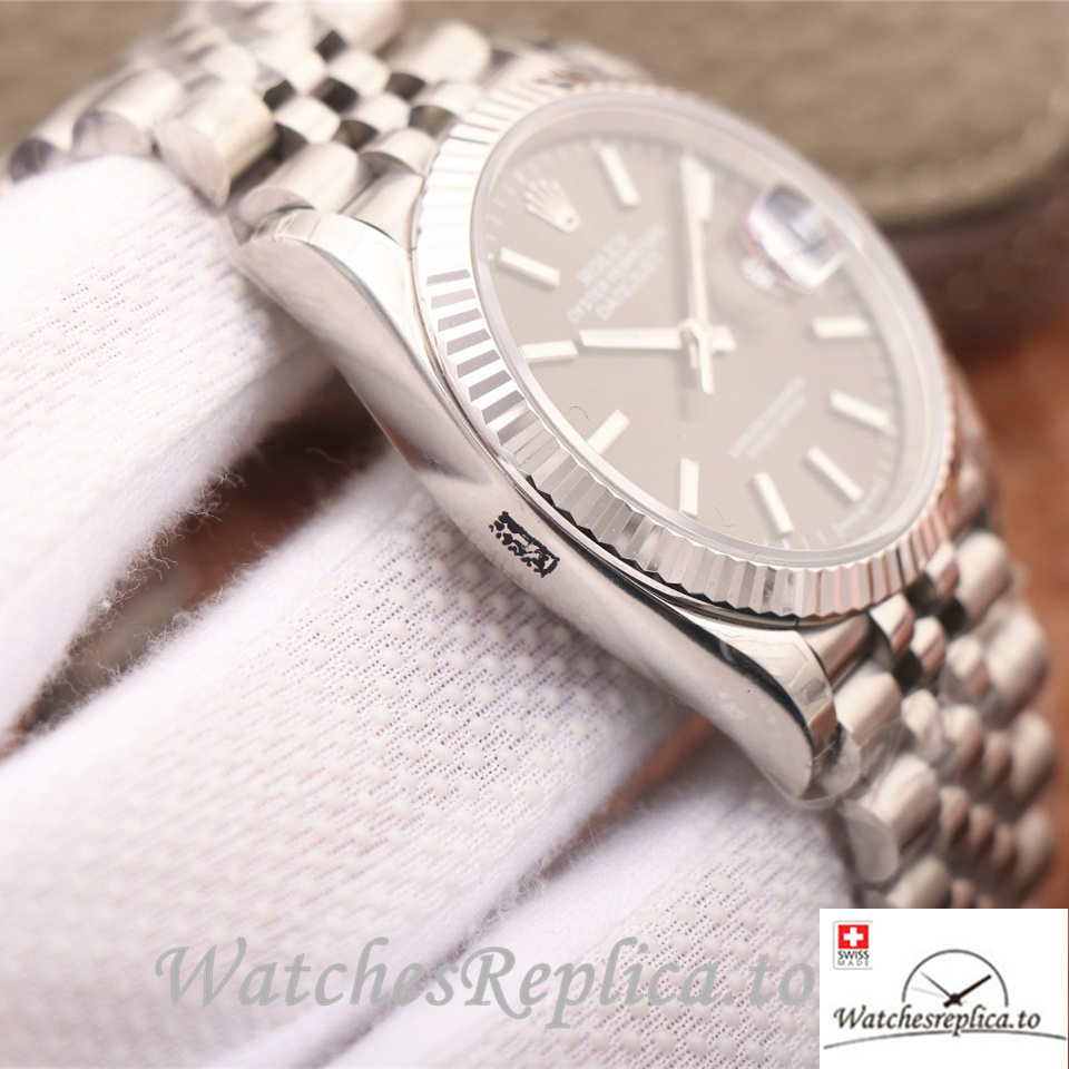 Swiss Rolex Datejust Replica 126233 Stainless steel strap 36MM - WatchesReplica.is