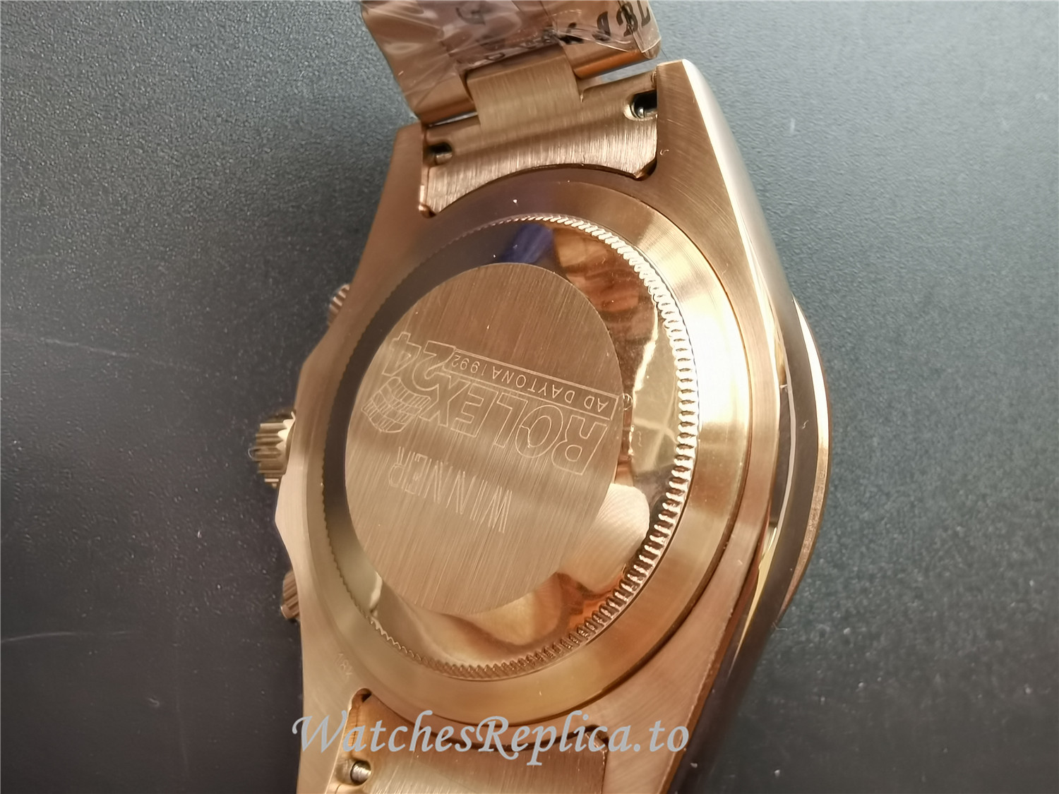 Rolex Daytona Rose Dial 116505 - WatchesReplica.is